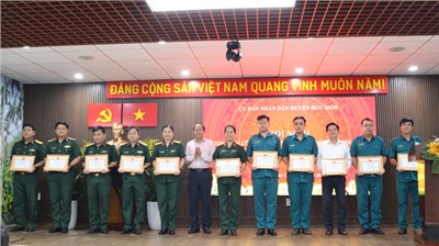 Hội nghị tổng kết công tác quân sự, quốc phòng địa phương 